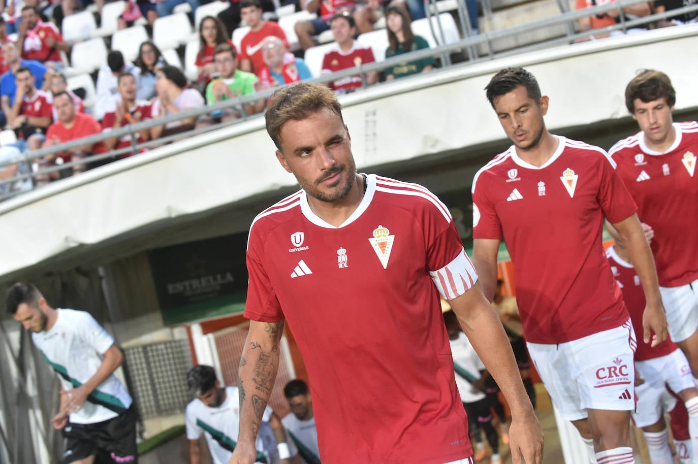 La derrota del Real Murcia frente al Córdoba, en imágenes
