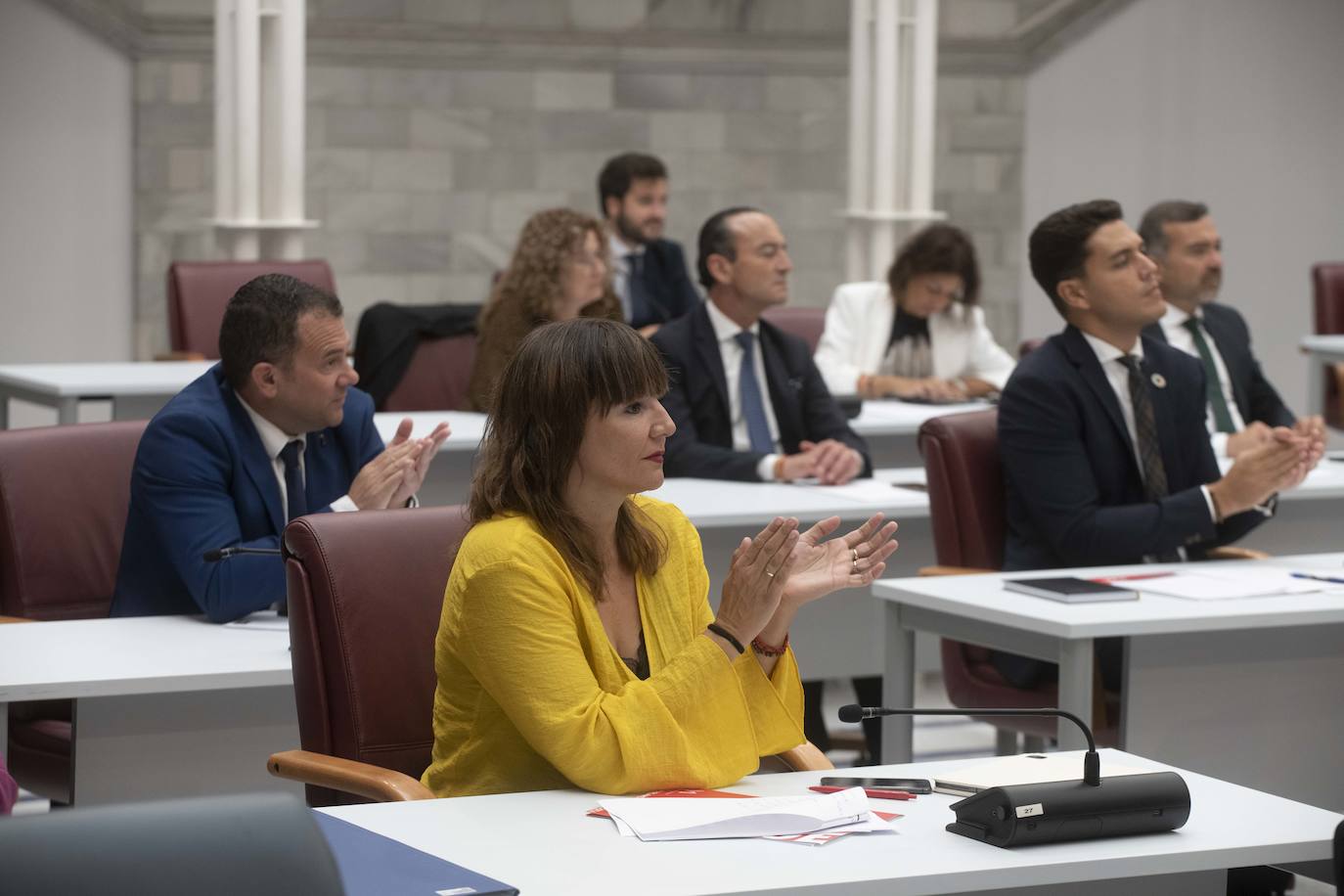 En imágenes: López Miras es elegido presidente del Gobierno regional