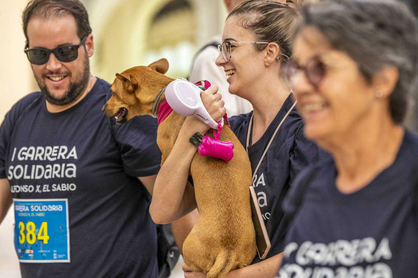 La I Carrera Solidaria Alfonso X de la Feria de Murcia, en imágenes