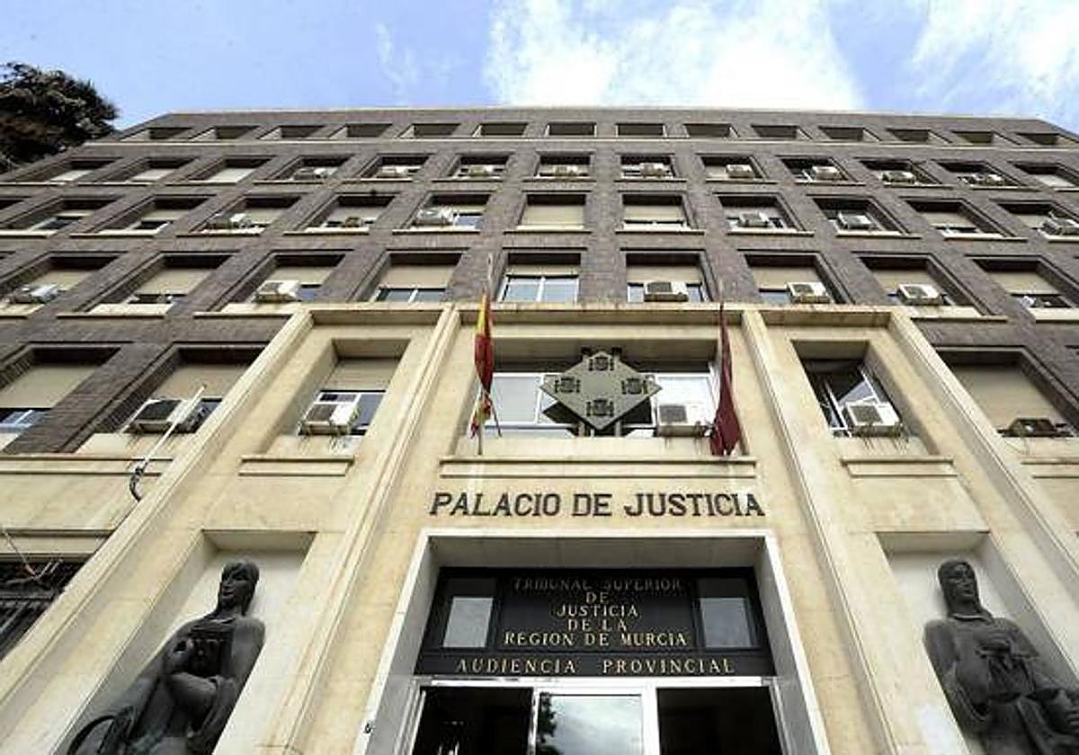 Palacio de Justicia de la Región de Murcia, en una fotografía de archivo.