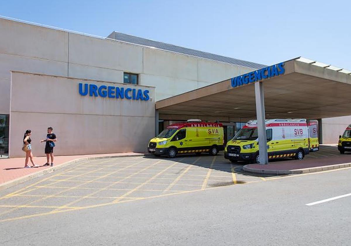 Urgencias del hospital de Torrevieja.