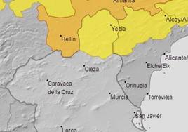 Aviso amarillo por lluvias y tormentas en el Altiplano.
