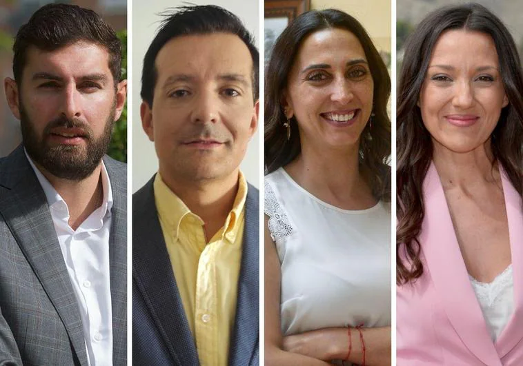 These are the four new councilors of the Government of the Region of Murcia