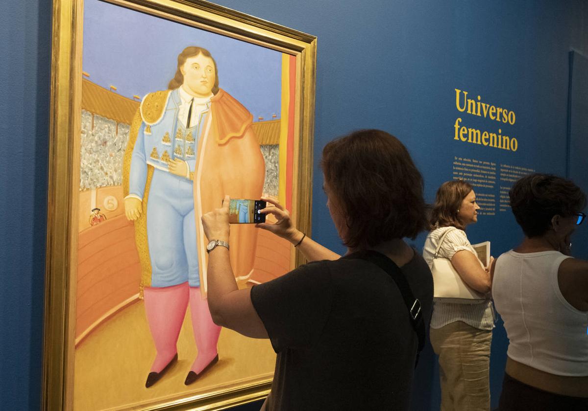 Las imágenes de la exposición de Fernando Botero en la Fundación Cajamurcia