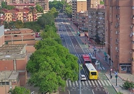 Autobuses desviados circulan desde este jueves por la avenida Pío Baroja del Infante Juan Manuel.