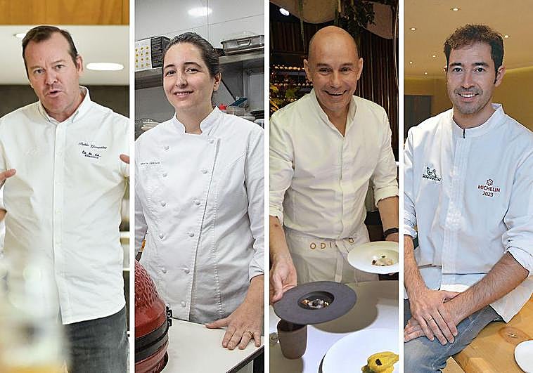 Pablo González, de Cabaña Buenavista. María Gómez, de Magoga. Nazario Cano, de Odeón. Juan Guillamón, de AlmaMater.