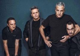 Daniel Mezquita, Rafa Garciaz, David Summers y Javier Molina son Hombres G.