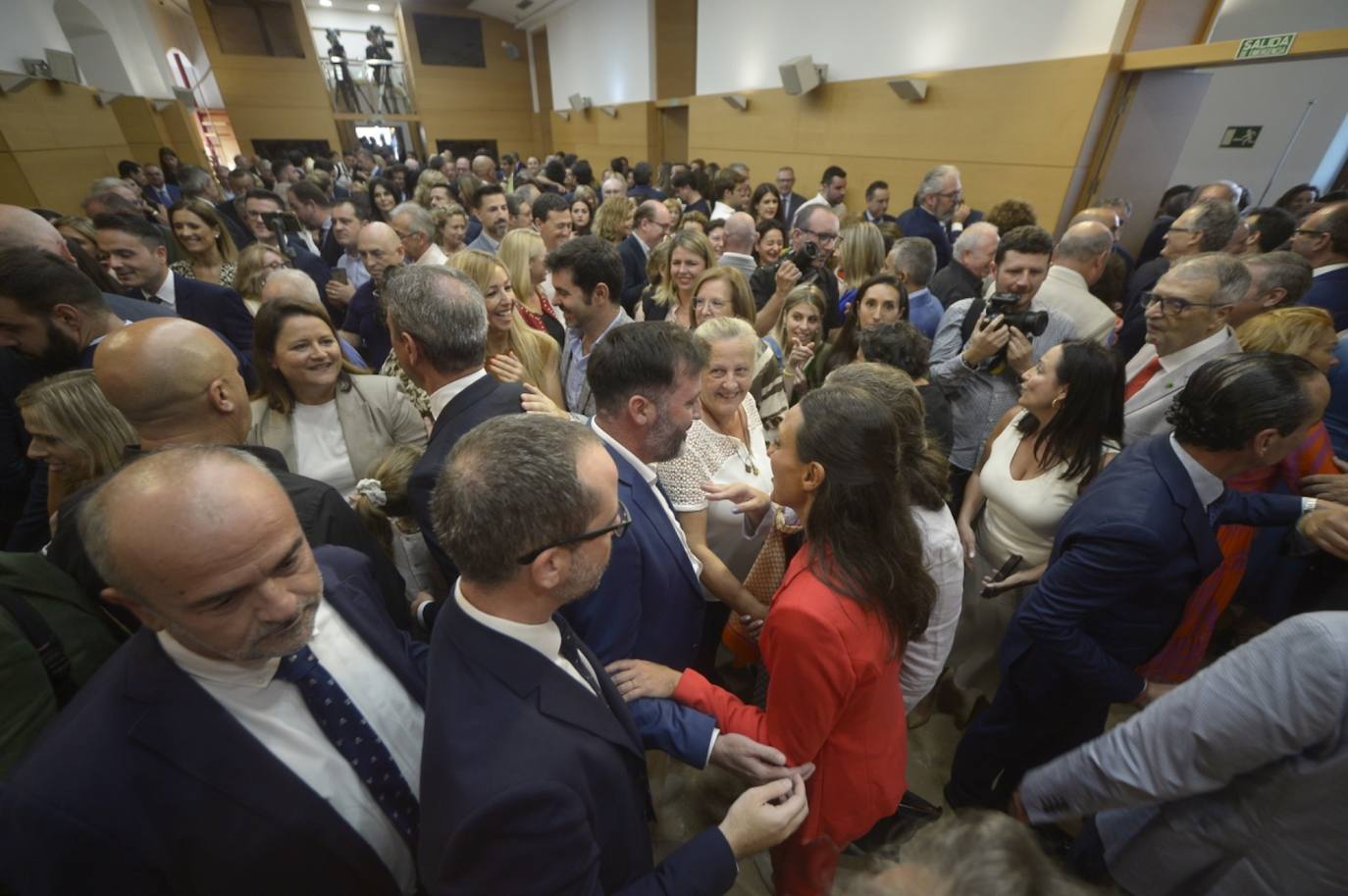 La toma de posesión de los consejeros del Gobierno regional, en imágenes