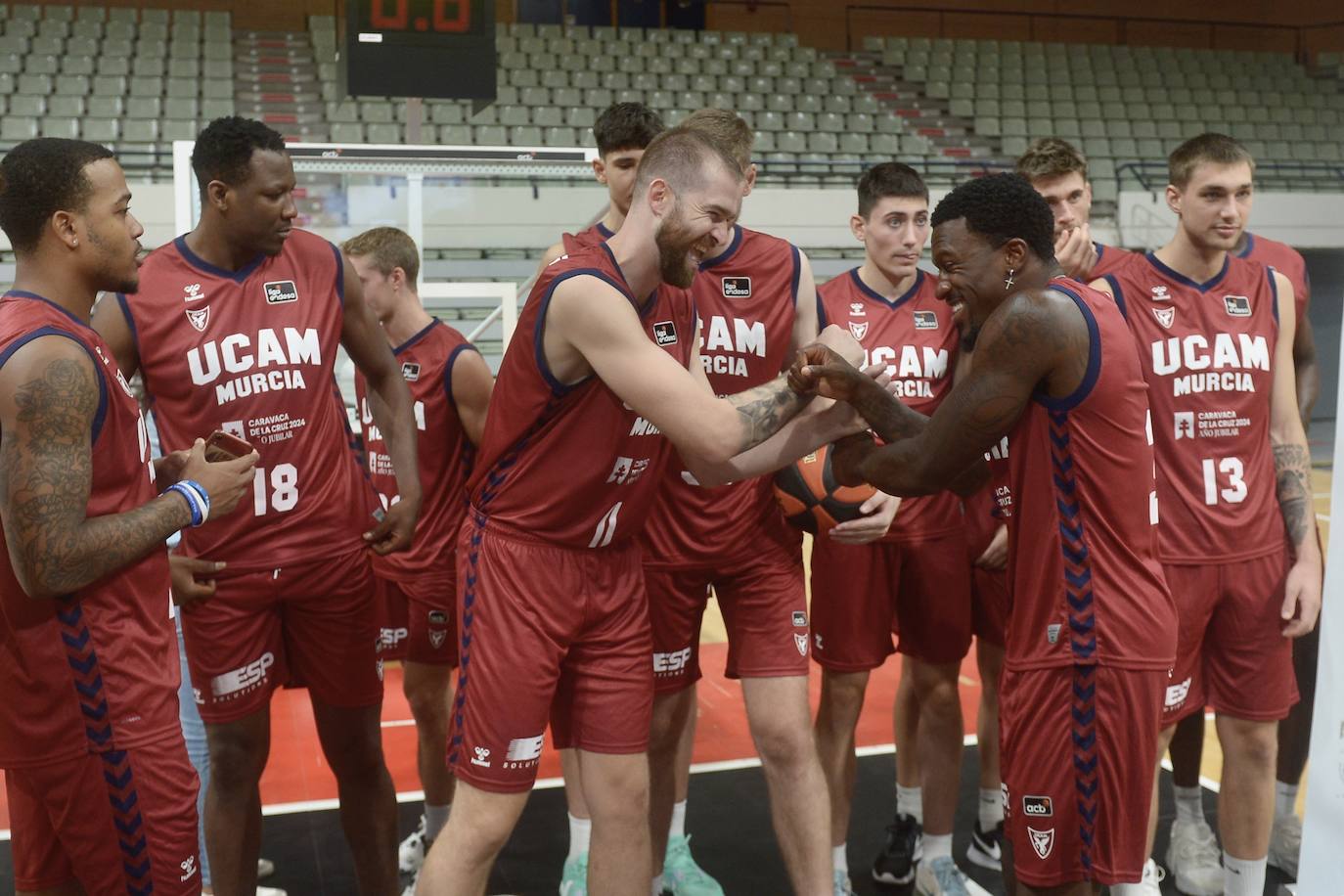 Las imágenes del &#039;Media Day&#039; del UCAM CB