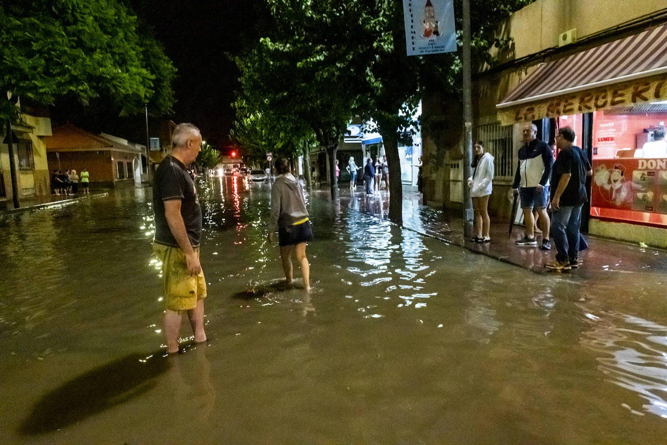 Los efectos de la lluvia en la Región de Murcia, en imágenes