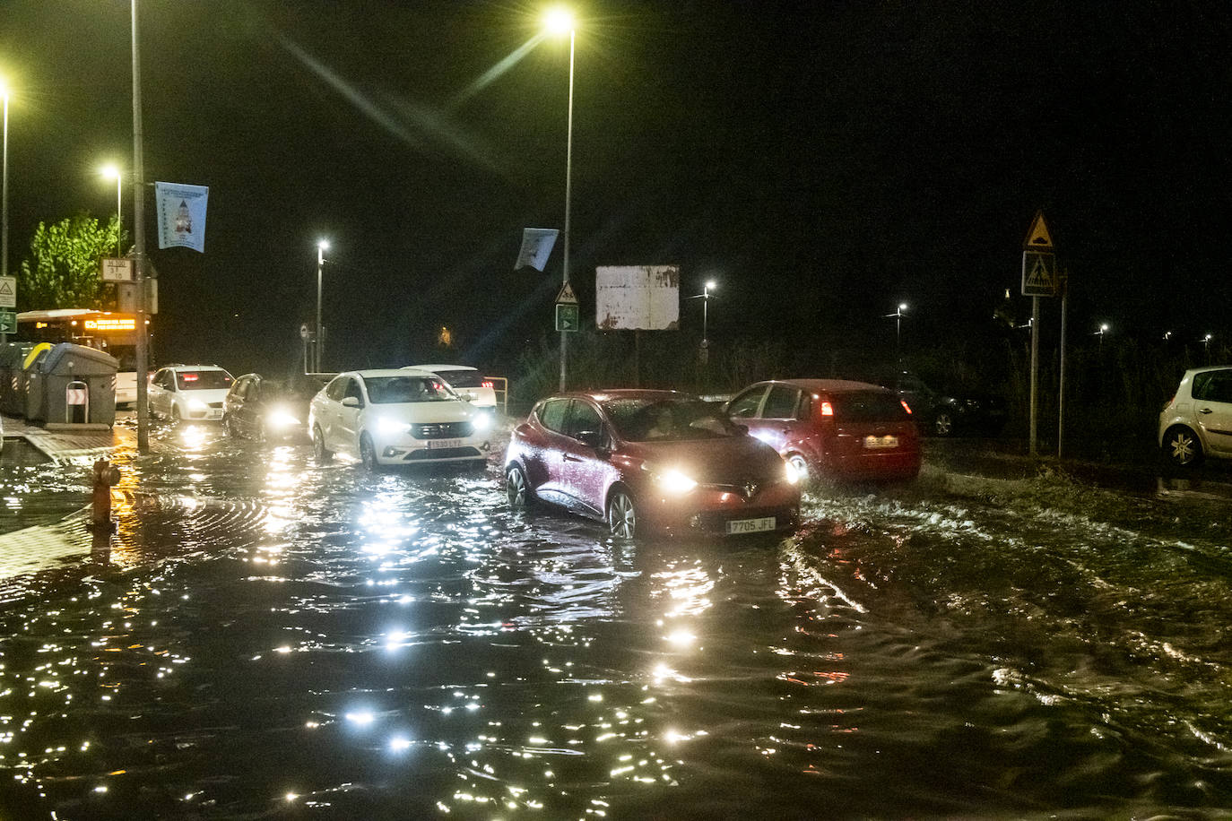 Los efectos de la lluvia en la Región de Murcia, en imágenes