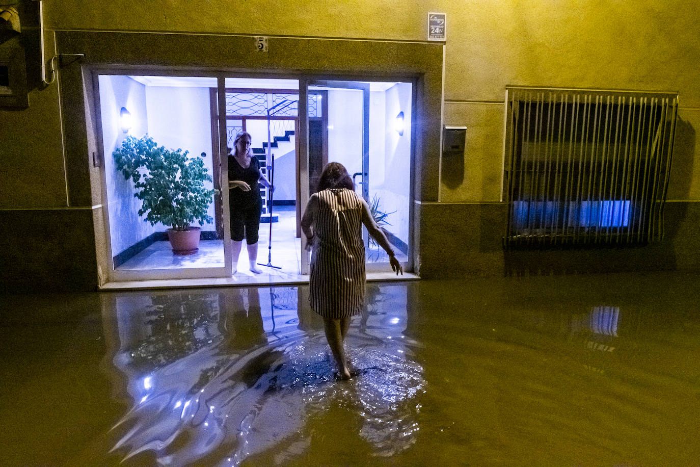 Los efectos de la lluvia en la Región de Murcia, en imágenes
