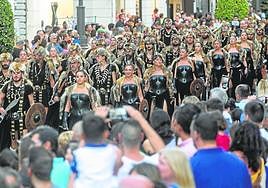 Guerreros de Uxama pasando por Puertas de Murcia.