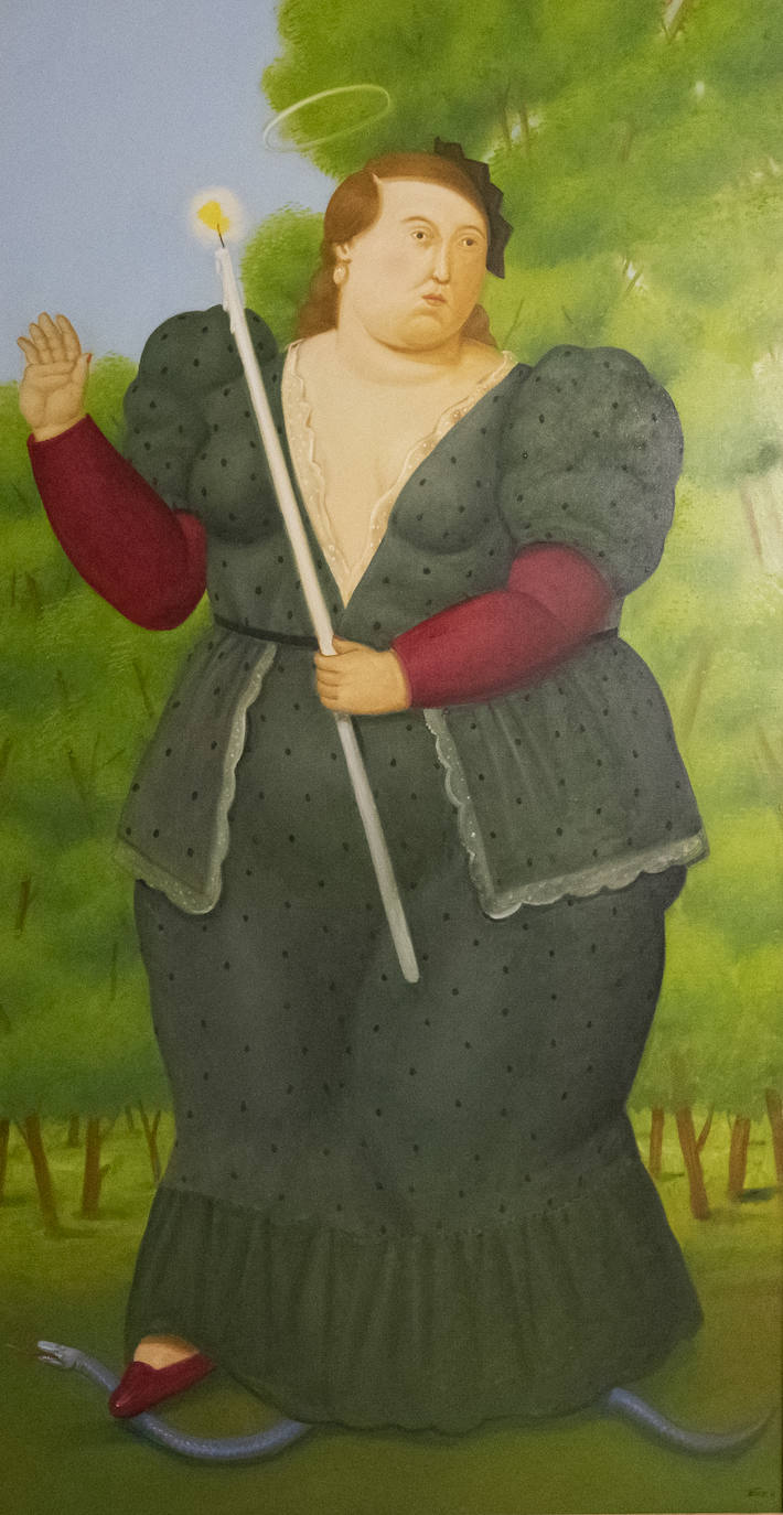 Las imágenes de la exposición de Fernando Botero en la Fundación Cajamurcia