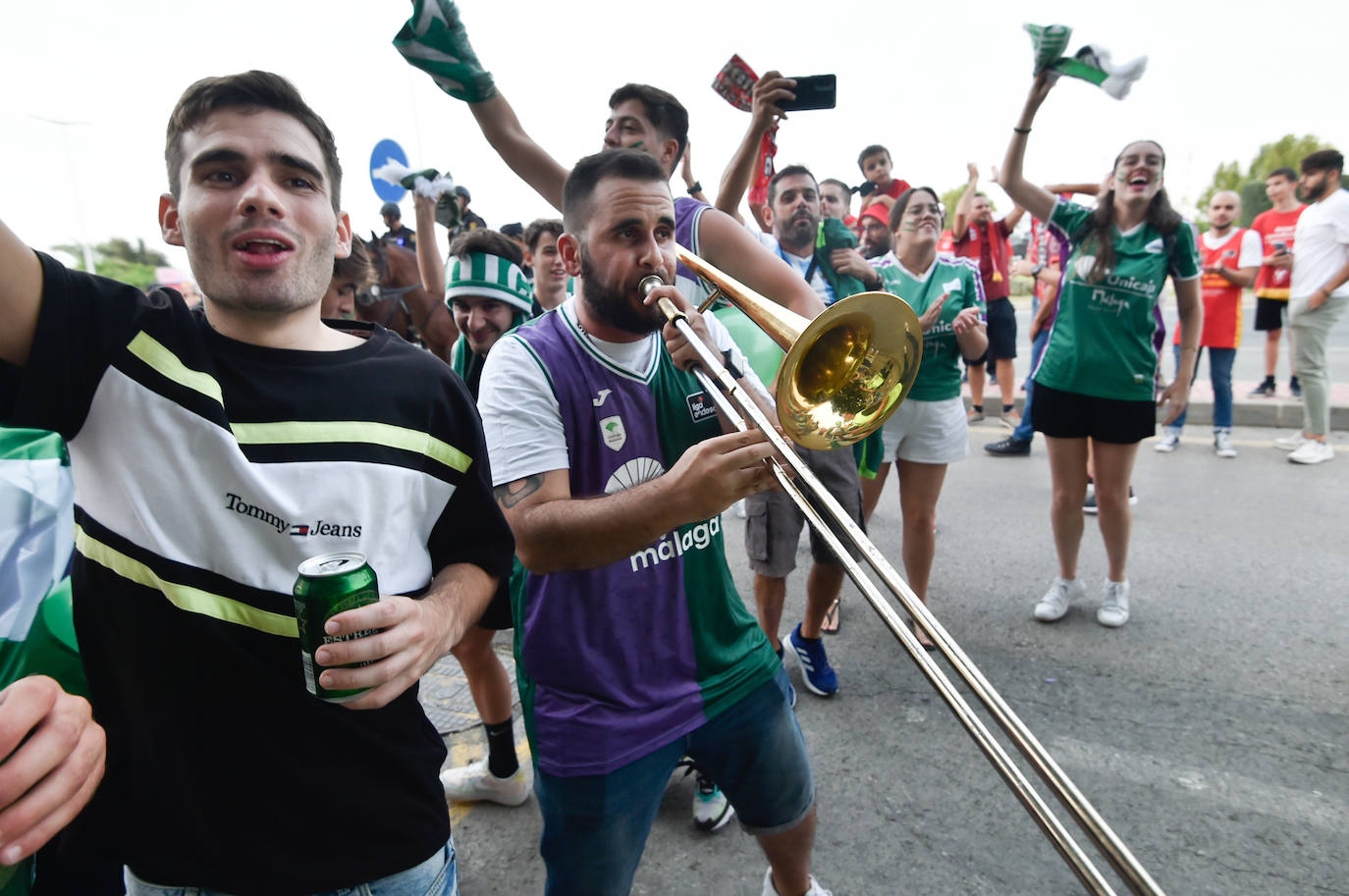 La derrota del UCAM Murcia ante Unicaja en las semifinales de la Supercopa, en imágenes