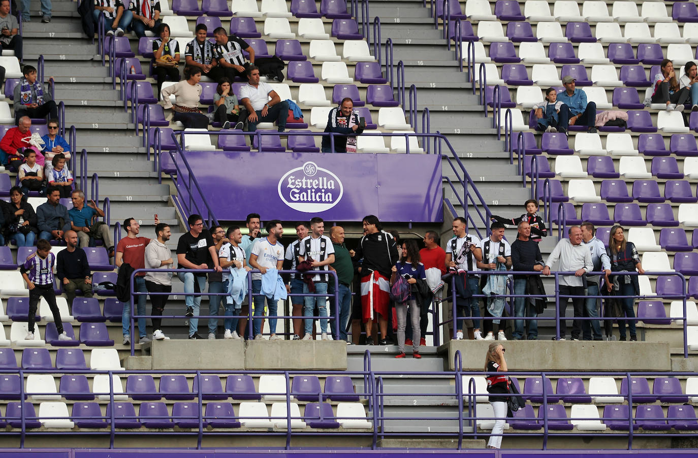 La derrota del Cartagena en Valladolid, en imágenes