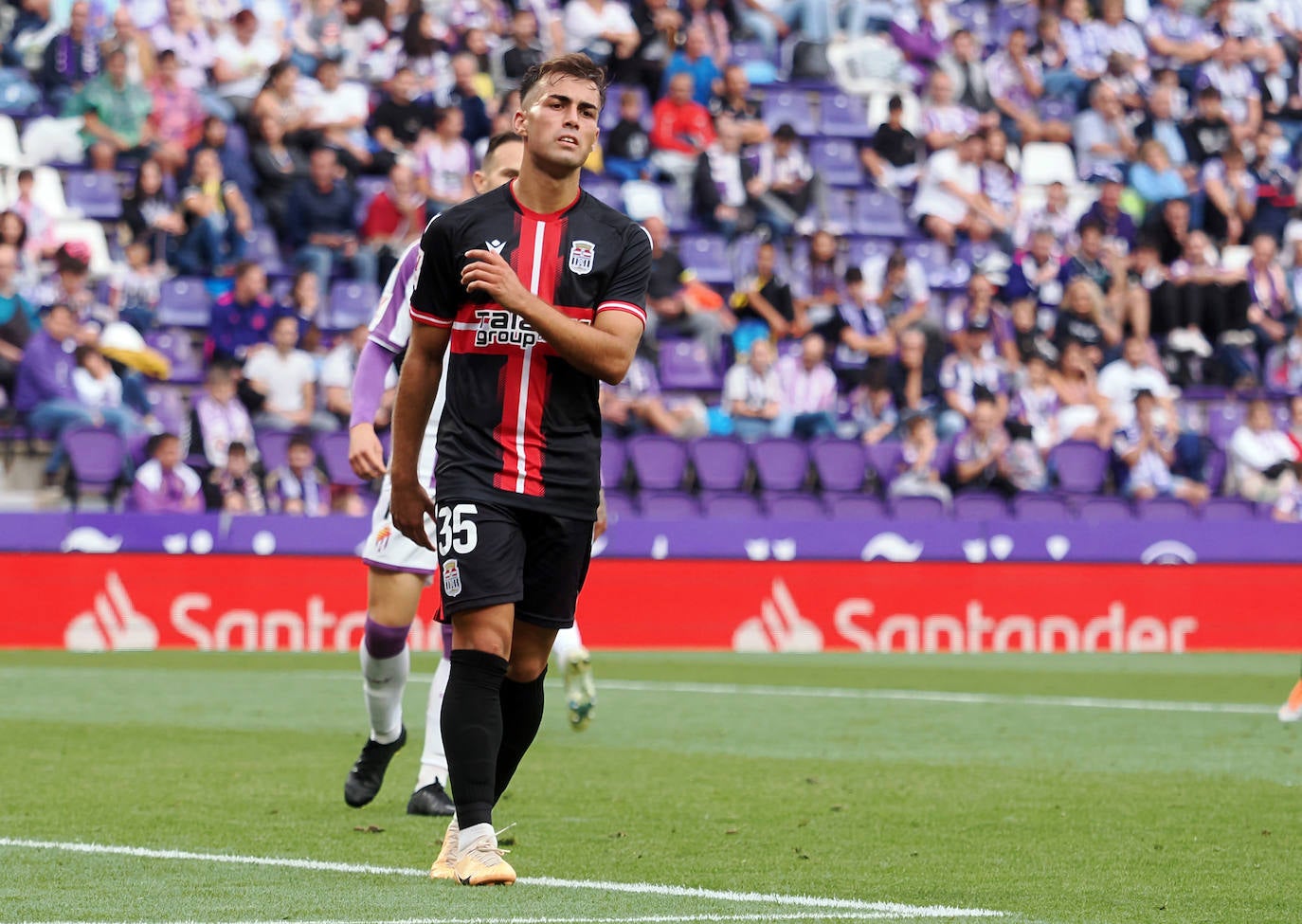 La derrota del Cartagena en Valladolid, en imágenes