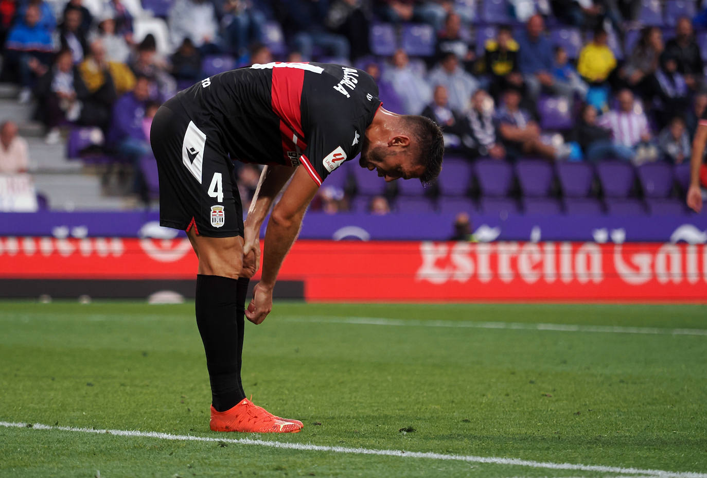 La derrota del Cartagena en Valladolid, en imágenes