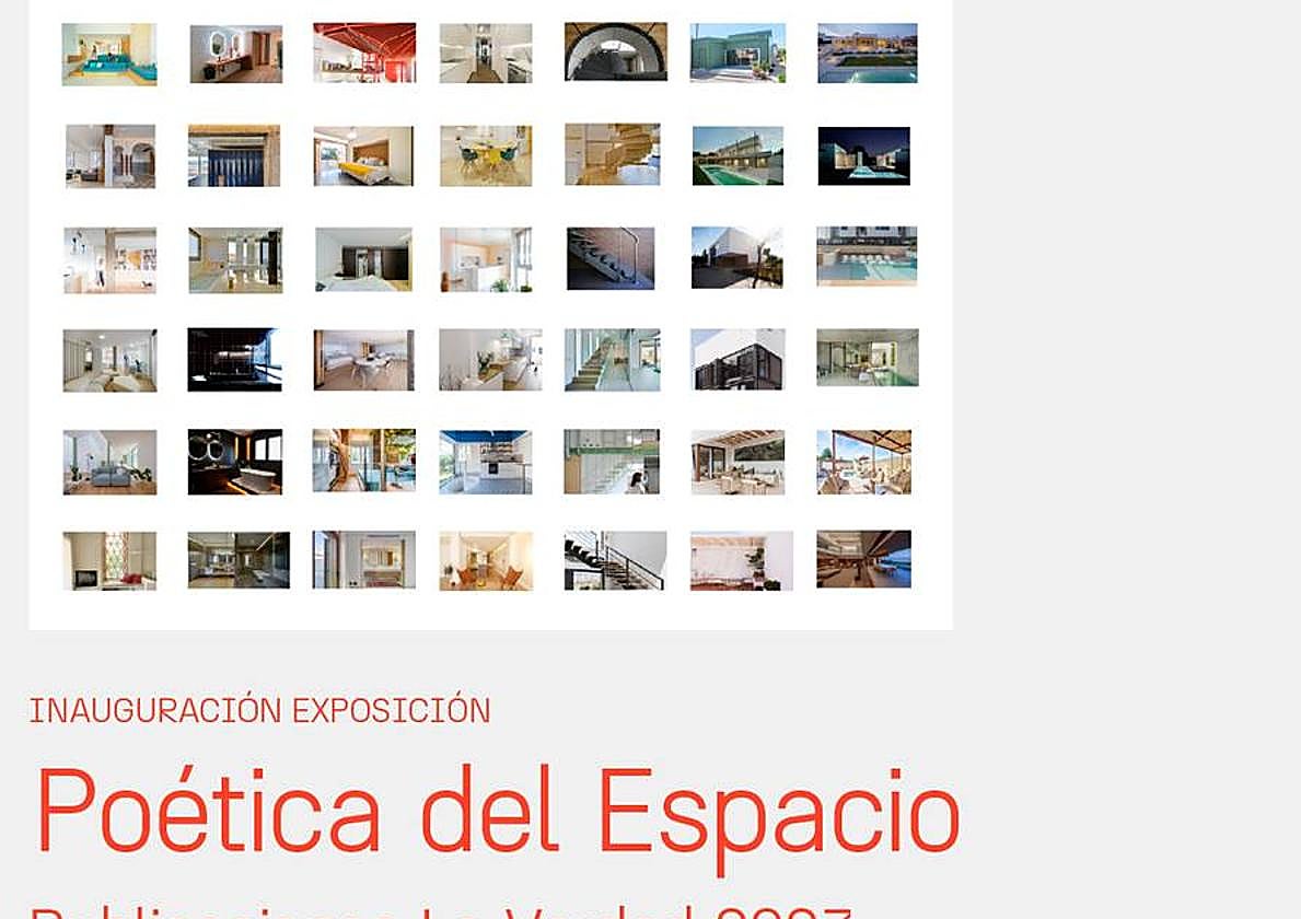 Cartel de la exposición que se inaugura este miércoles.