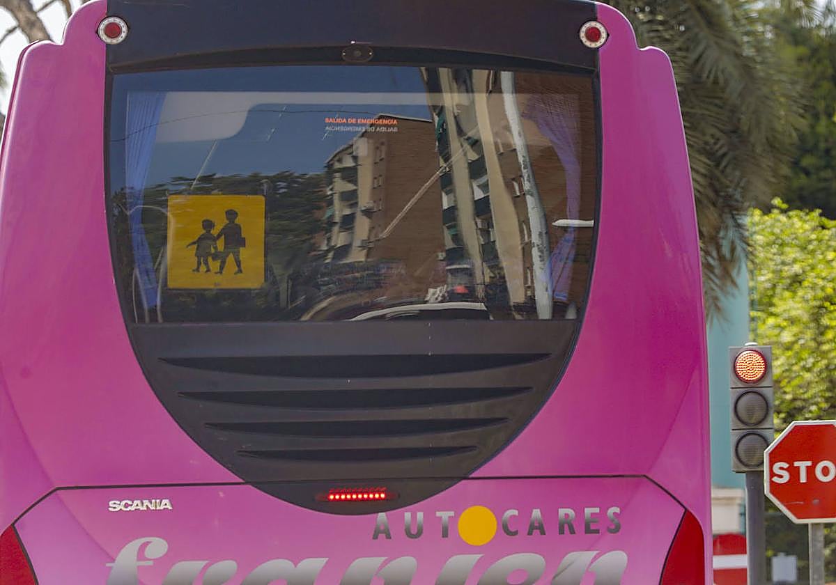 Un autobús escolar, en una imagen de archivo.