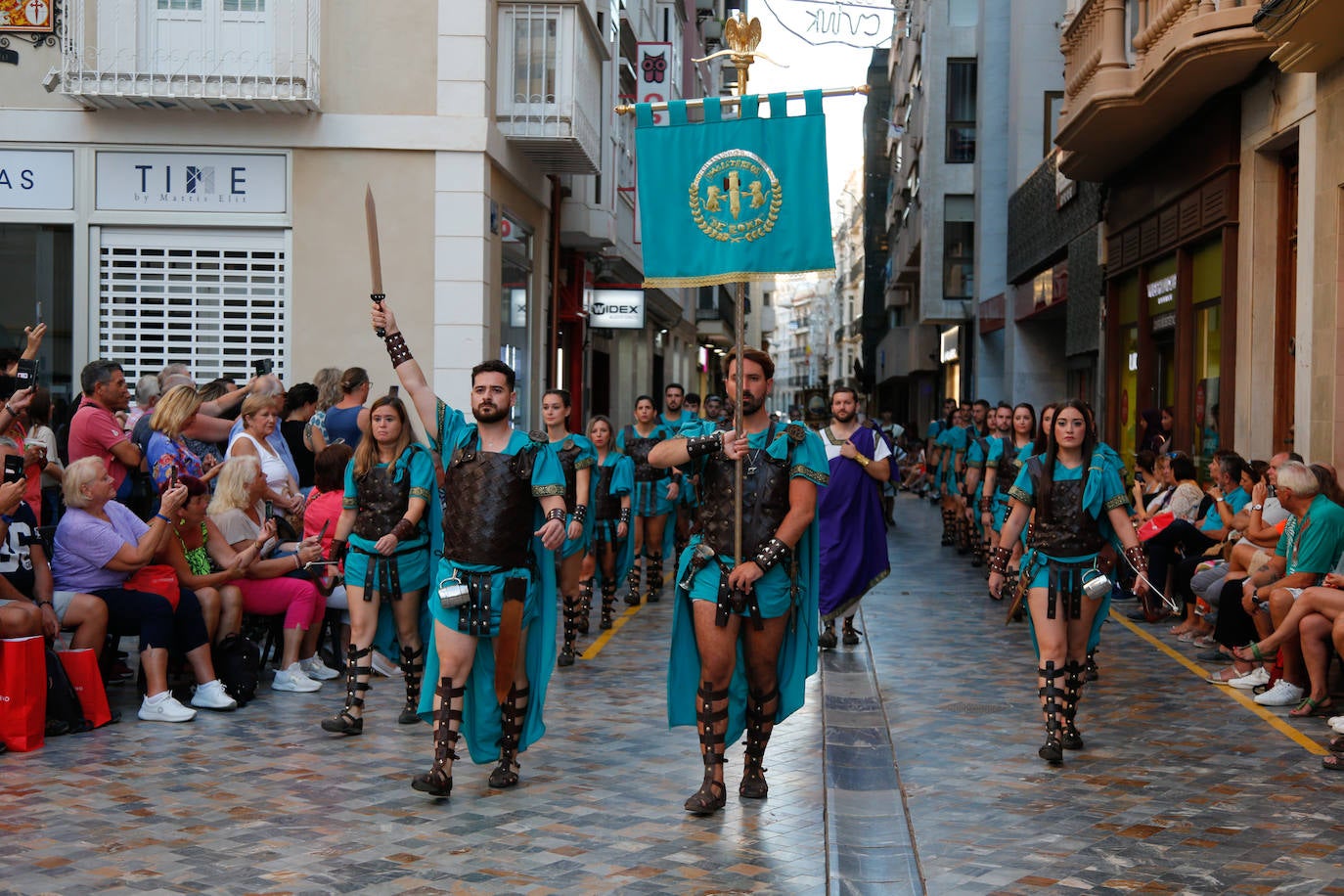 El gran desfile de Carthagineses y Romanos de Cartagena, en imágenes