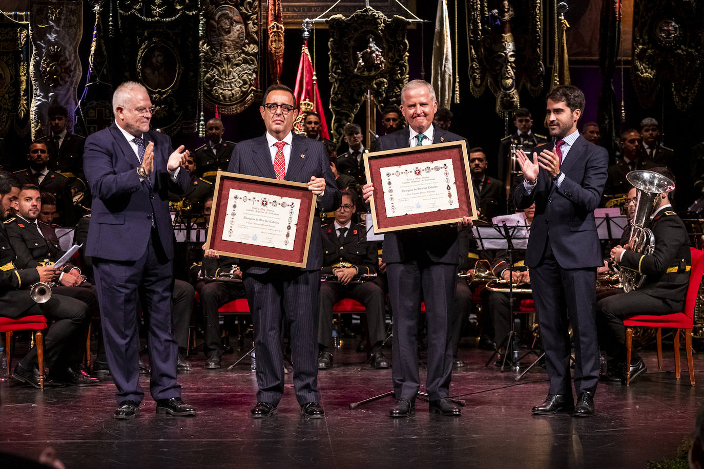 La gala de entrega de las distinciones nazarenas de Murcia, en imagénes