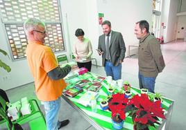 Mercado solidario que Astrapace realiza cada Navidad en sus instalaciones.