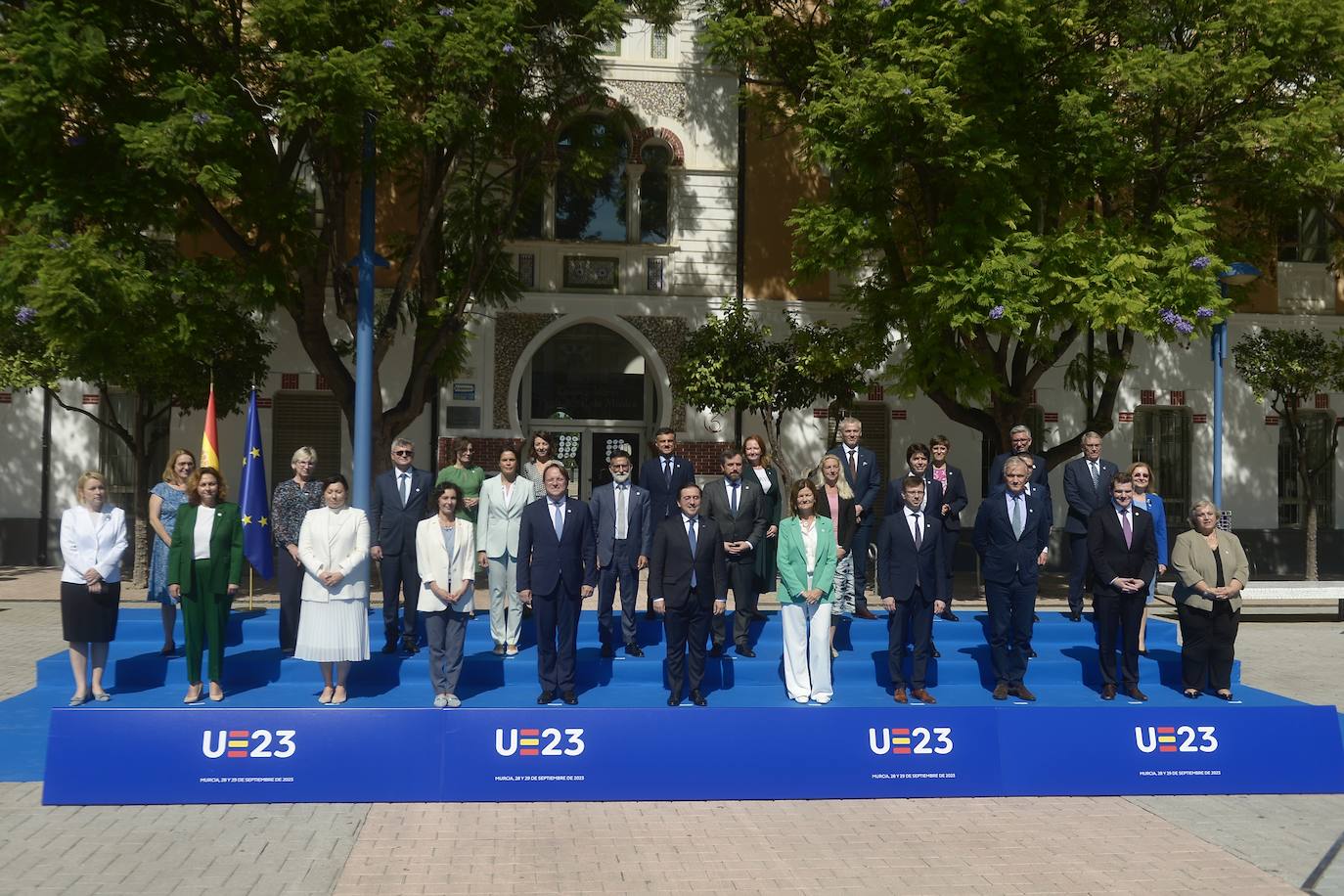 Cumbre de la UE en Murcia, en imágenes