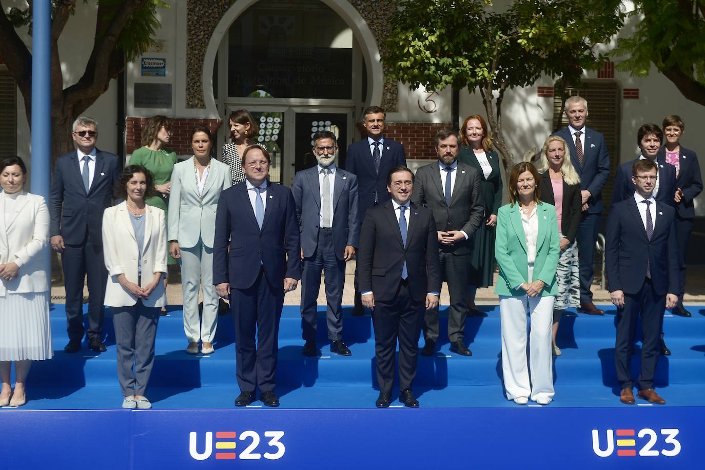 Cumbre de la UE en Murcia, en imágenes