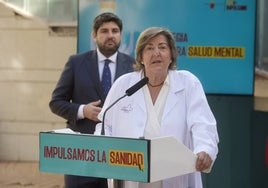 María José Lozano, nueva directora general de Salud Mental, el pasado mes de marzo durante la presentación de la nueva Estrategia en Salud Mental.