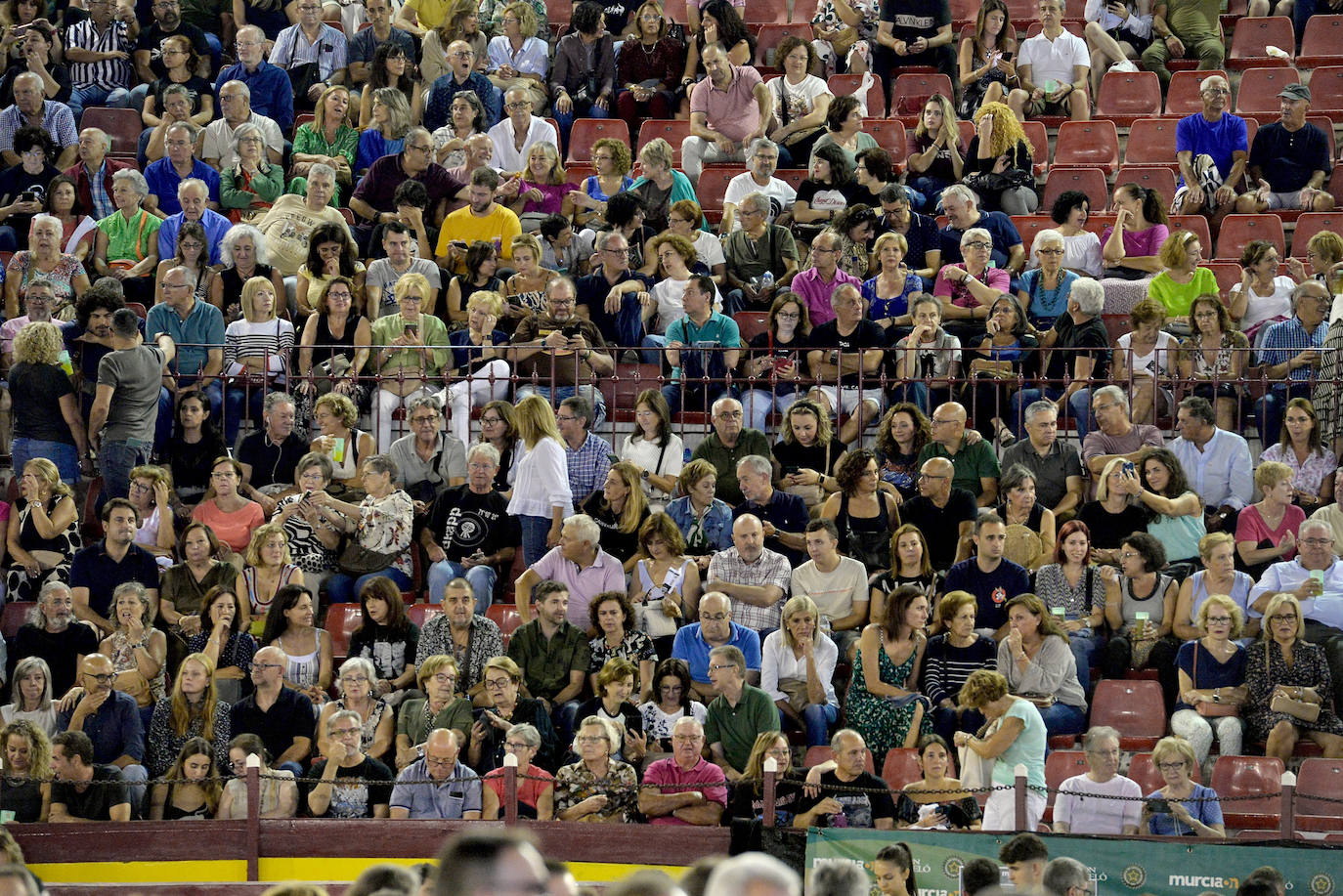 El concierto de Miguel Ríos en la Plaza de Toros de Murcia