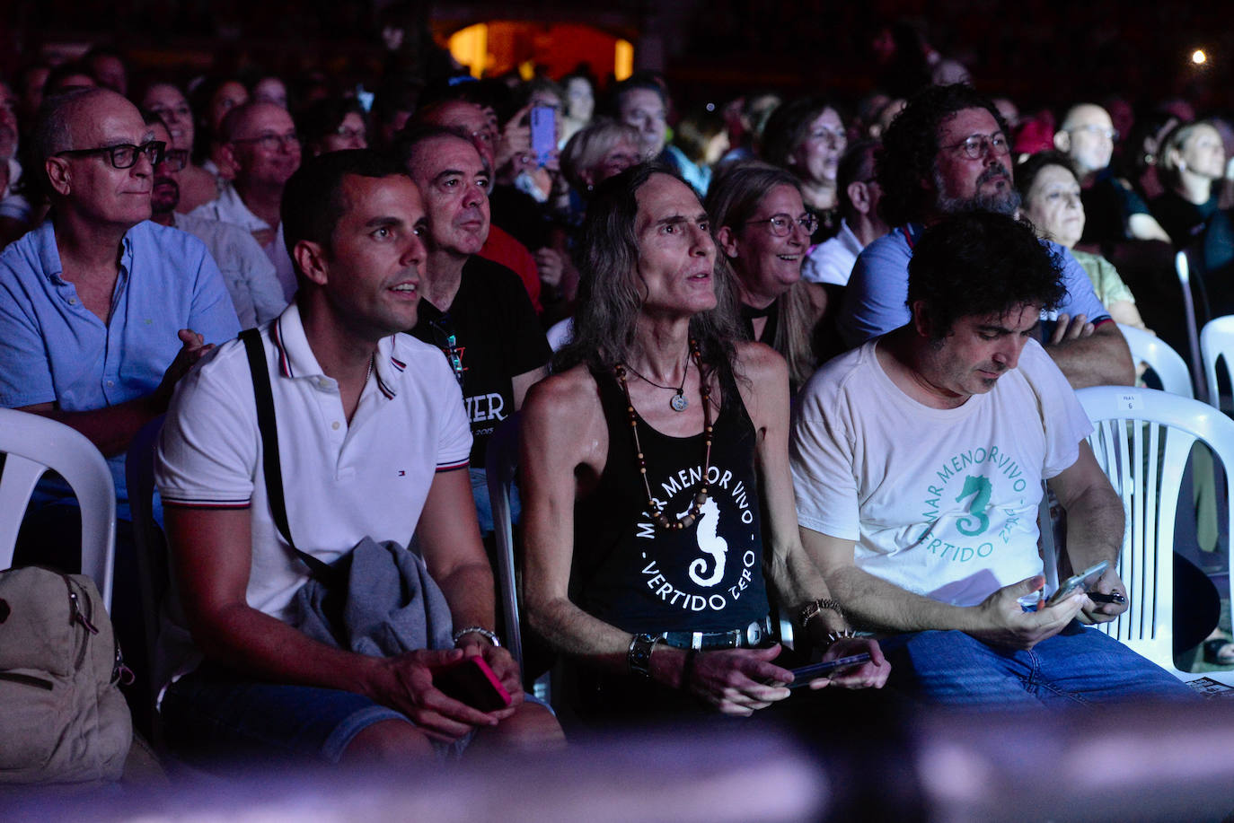 El concierto de Miguel Ríos en la Plaza de Toros de Murcia