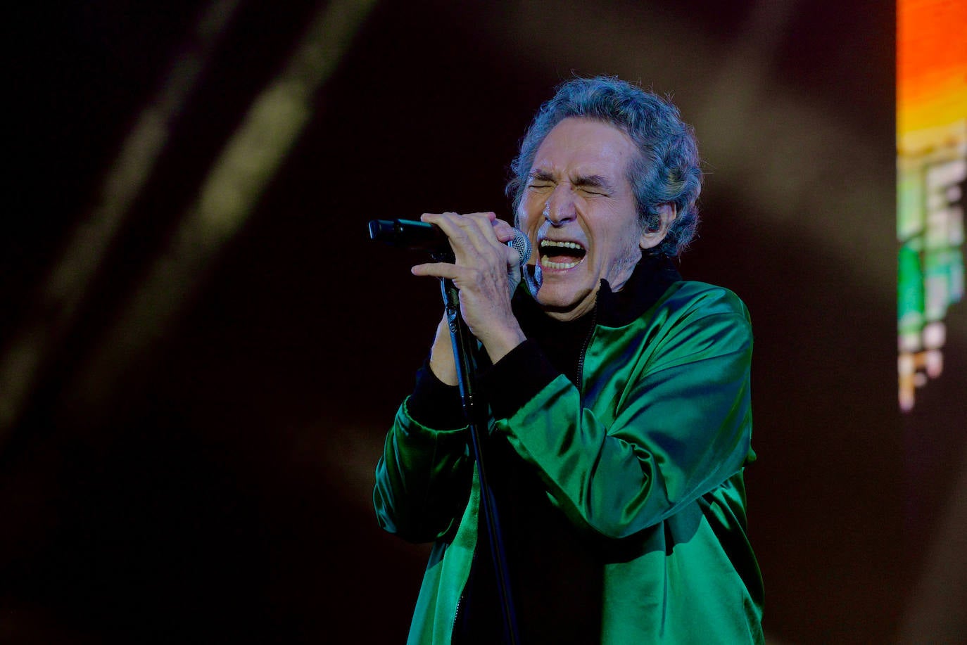 El concierto de Miguel Ríos en la Plaza de Toros de Murcia