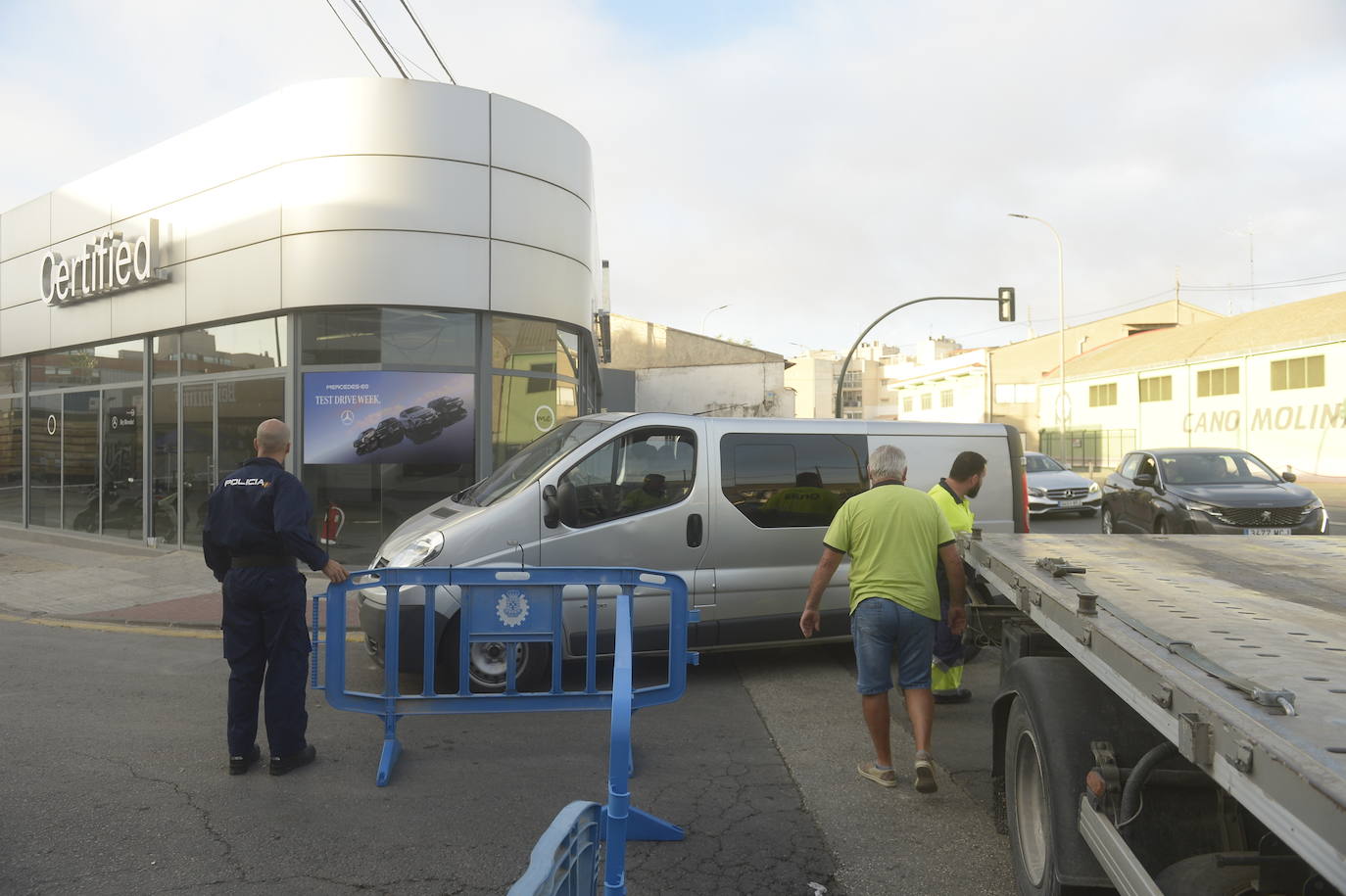 La Policía Científica ya trabaja en la &#039;zona cero&#039;