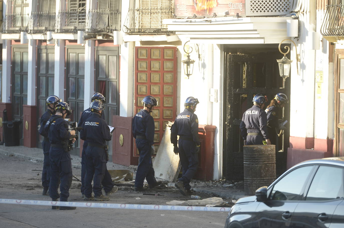 La Policía Científica ya trabaja en la &#039;zona cero&#039;