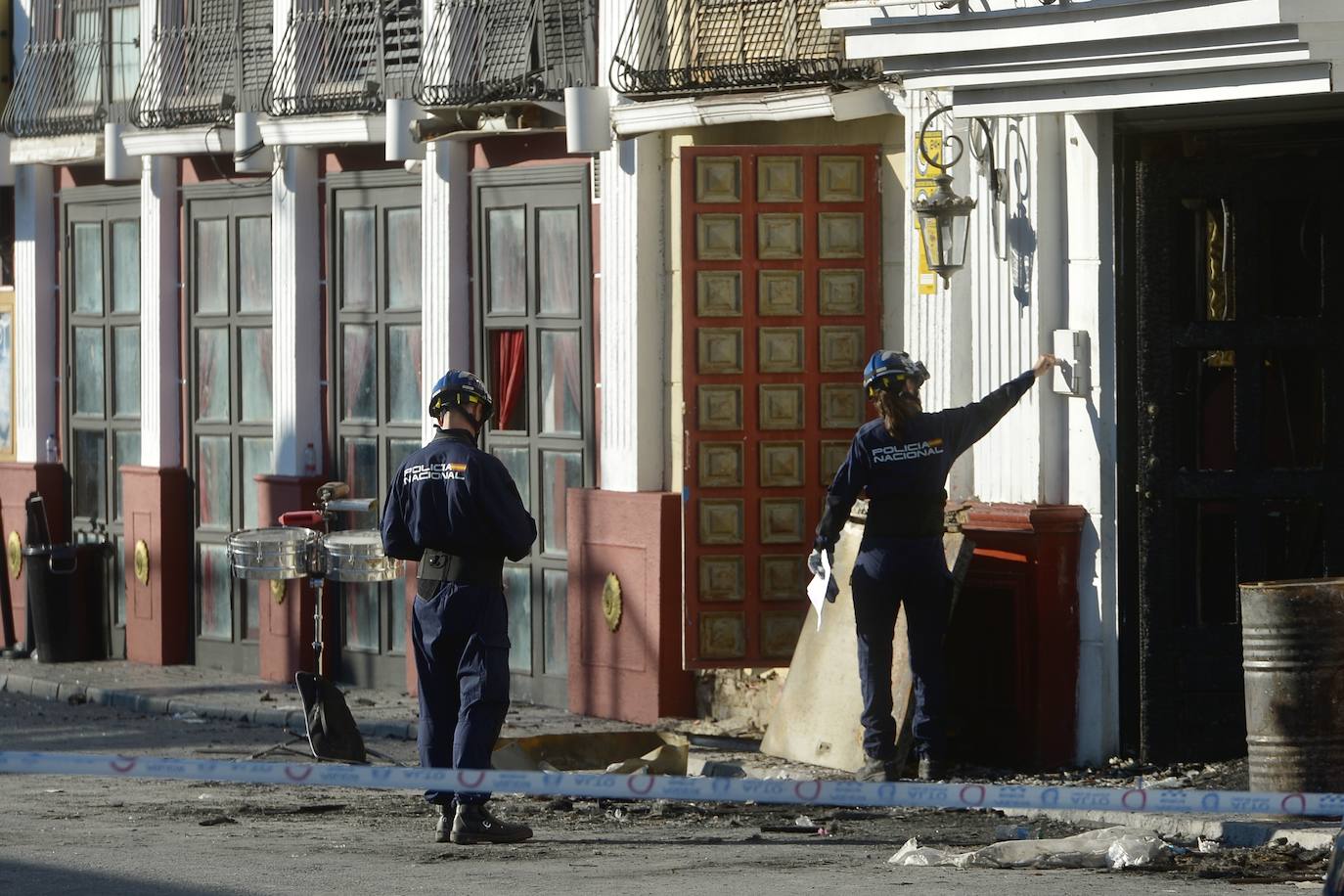 La Policía Científica ya trabaja en la &#039;zona cero&#039;