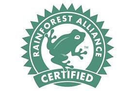 El polémico sello de la rana verde que aparece en el envase de algunos productos.