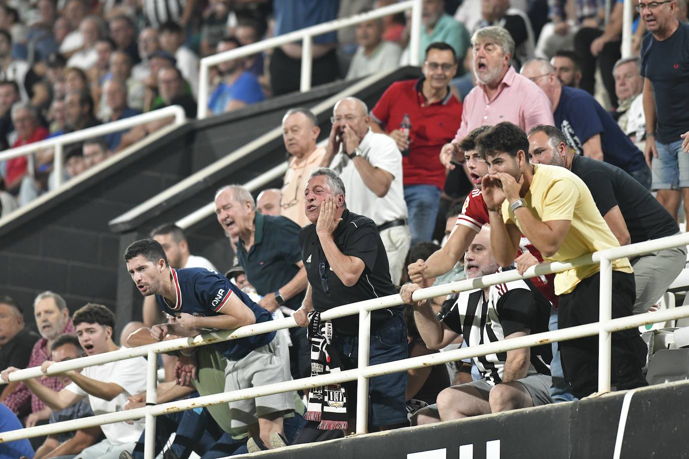 La derrota del Cartagena frente al Espanyol, en imágenes