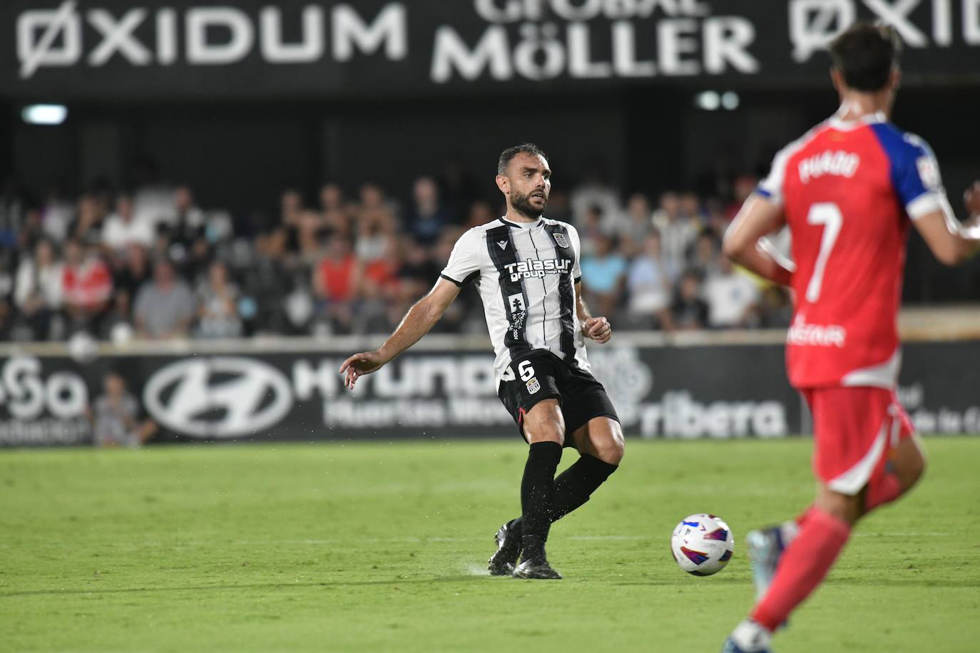 La derrota del Cartagena frente al Espanyol, en imágenes