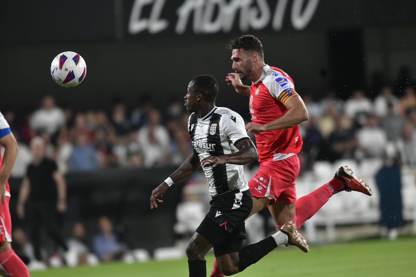 La derrota del Cartagena frente al Espanyol, en imágenes