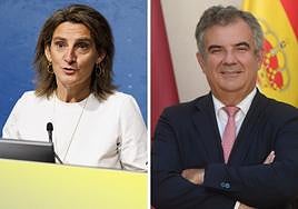 Teresa Ribera. Juan María Vázquez.