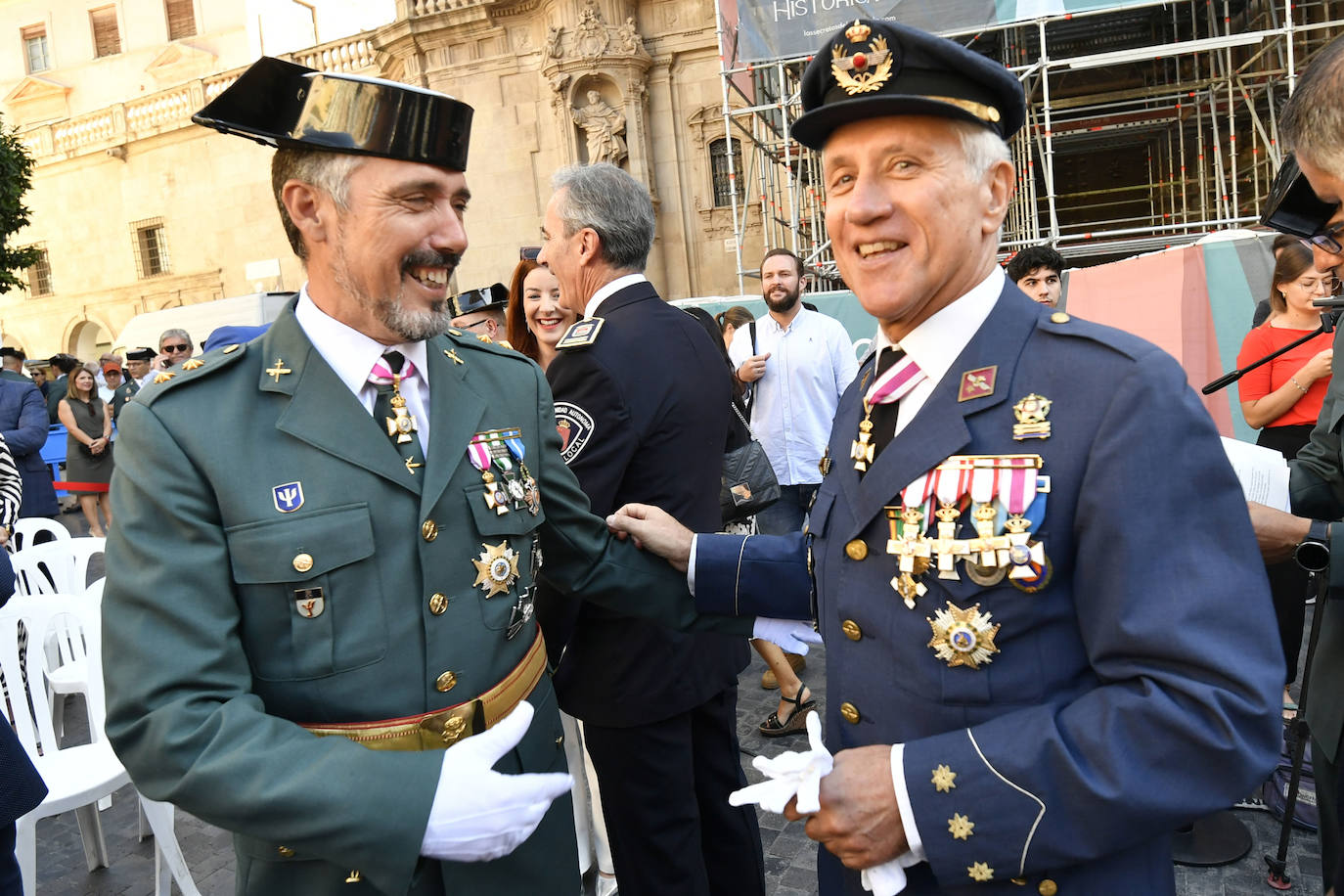 La Guardia Civil celebra la festividad de la Virgen del Pilar en Murcia