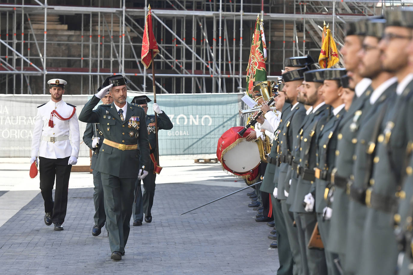 La Guardia Civil celebra la festividad de la Virgen del Pilar en Murcia