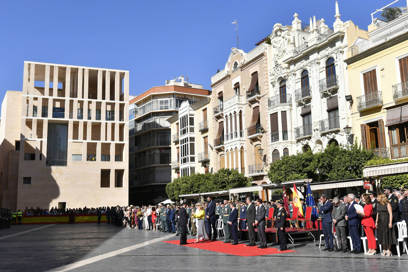 La Guardia Civil celebra la festividad de la Virgen del Pilar en Murcia