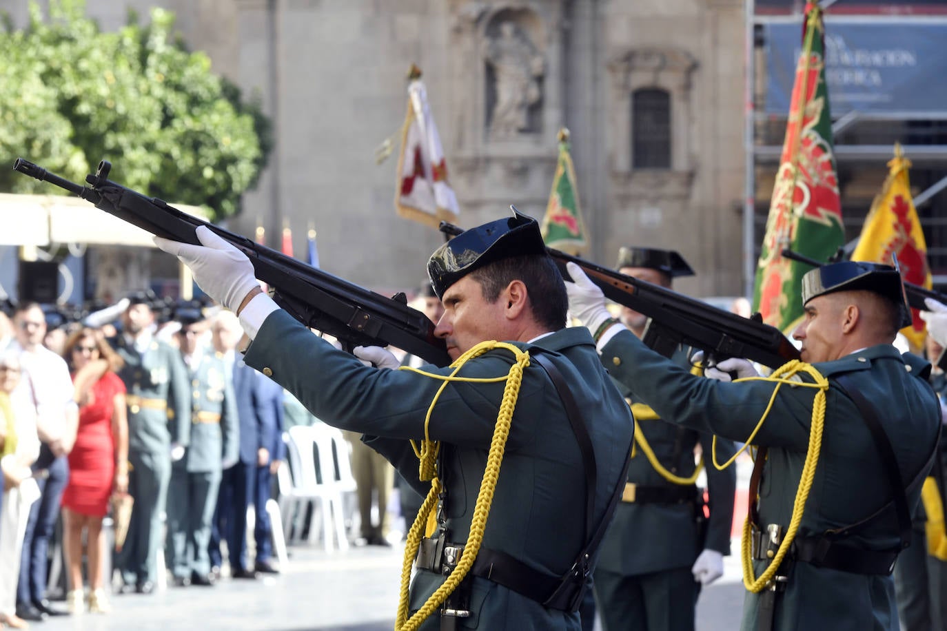 La Guardia Civil celebra la festividad de la Virgen del Pilar en Murcia