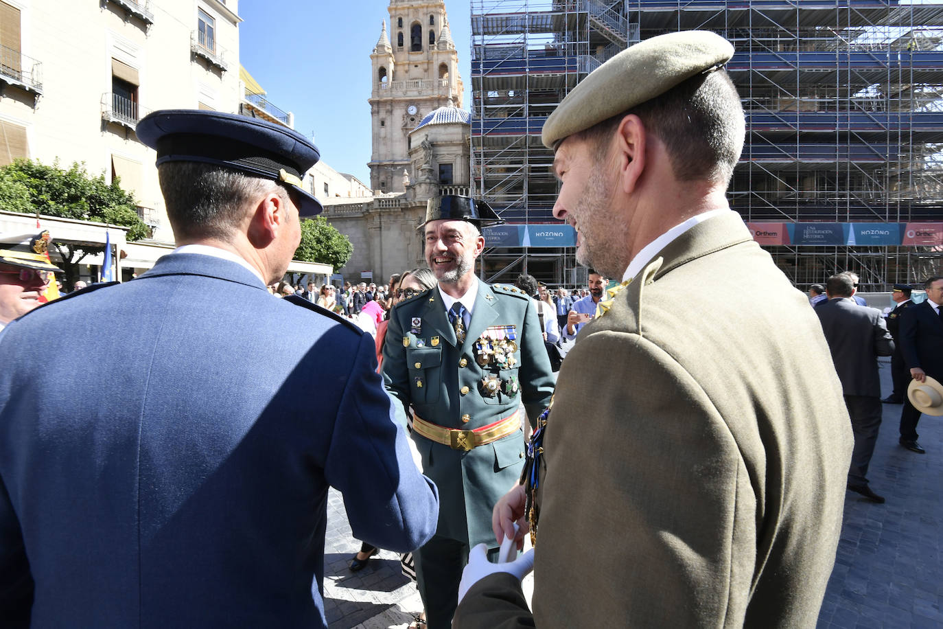 La Guardia Civil celebra la festividad de la Virgen del Pilar en Murcia