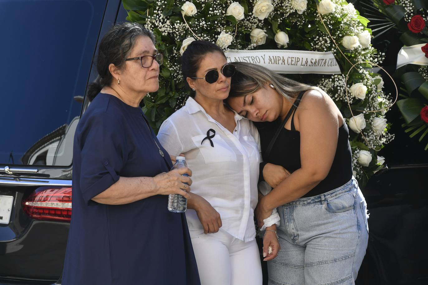 El funeral en Caravaca de cuatro de las víctimas de la tragedia en Las Atalayas, en imágenes