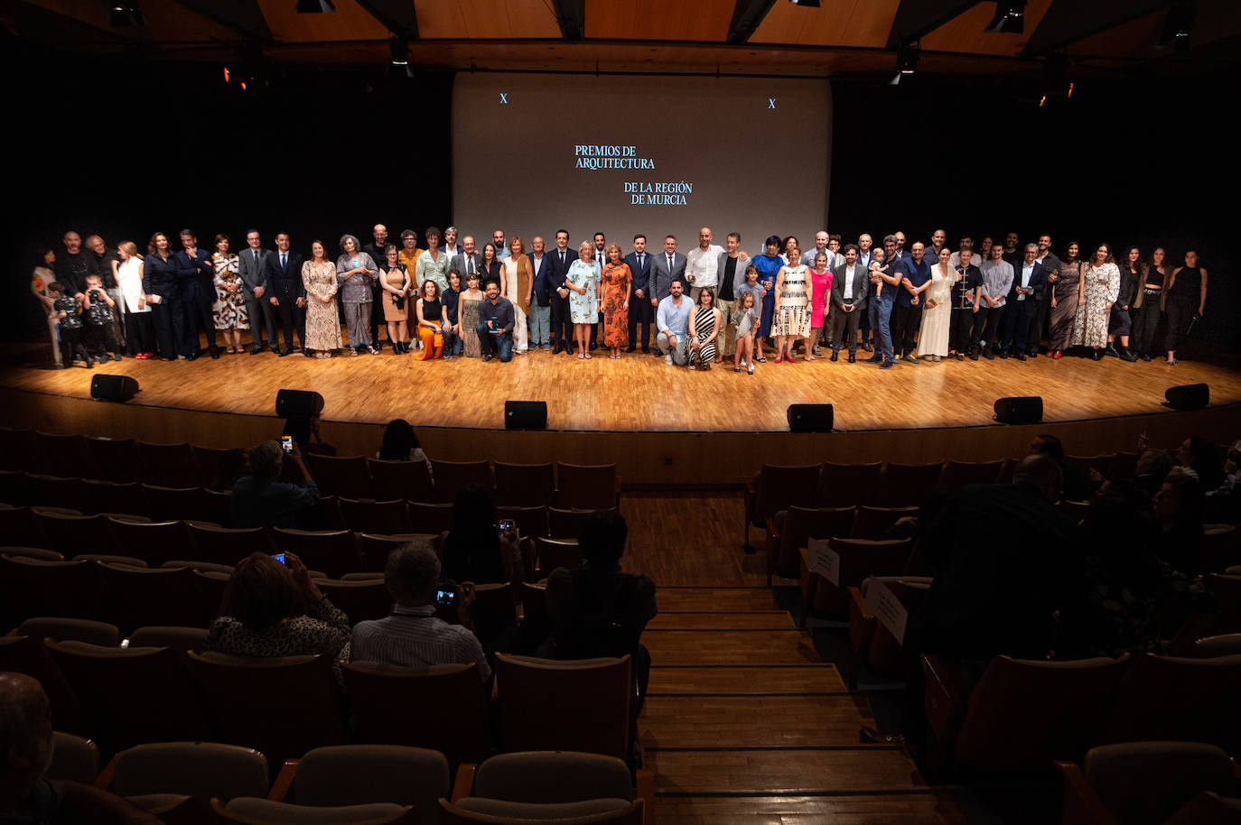 La entrega de galardones a los profesionales de la arquitectura, en imágenes