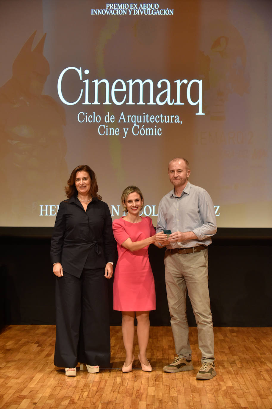 La entrega de galardones a los profesionales de la arquitectura, en imágenes