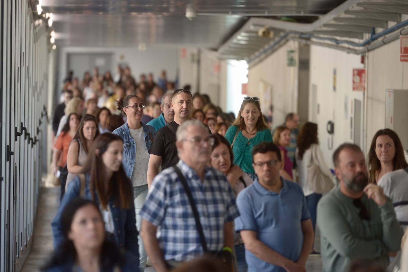 En imágenes: El Campus de Espinardo acoge el examen de Técnico Auxiliar no Sanitario